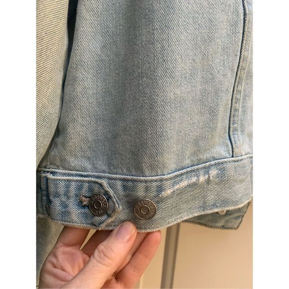 Madewell Oversized Jean Jacket size M - Picture 9 of 10